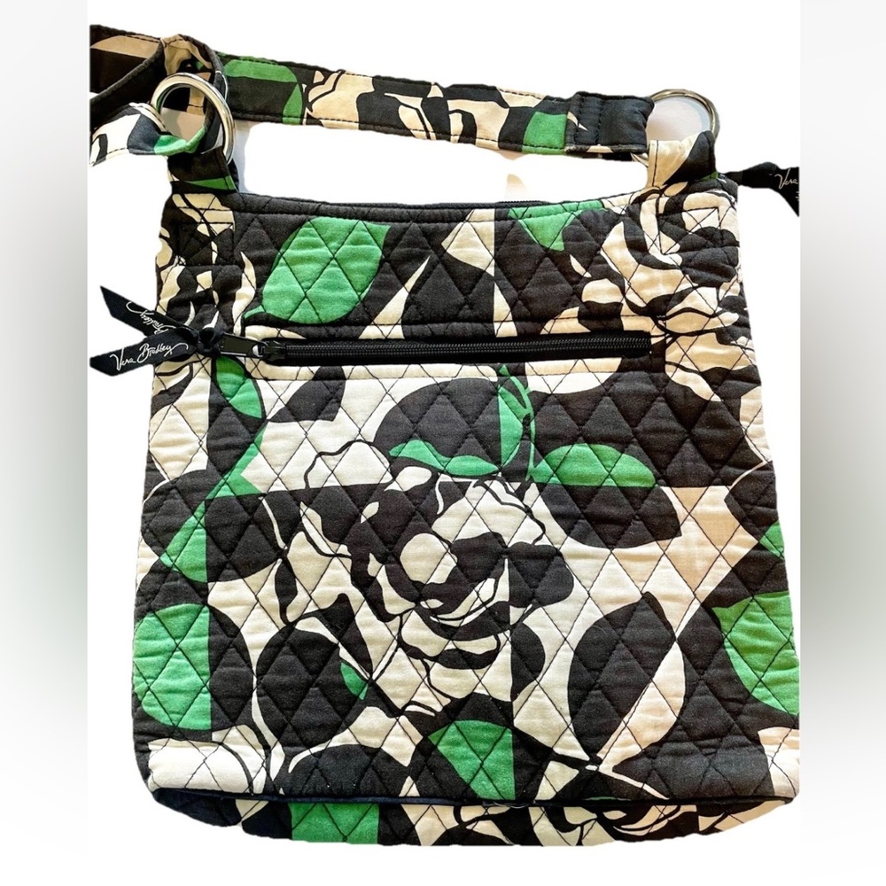 Vera Bradley Cross Body Shoulder Bag Purse Imperial Rose Design